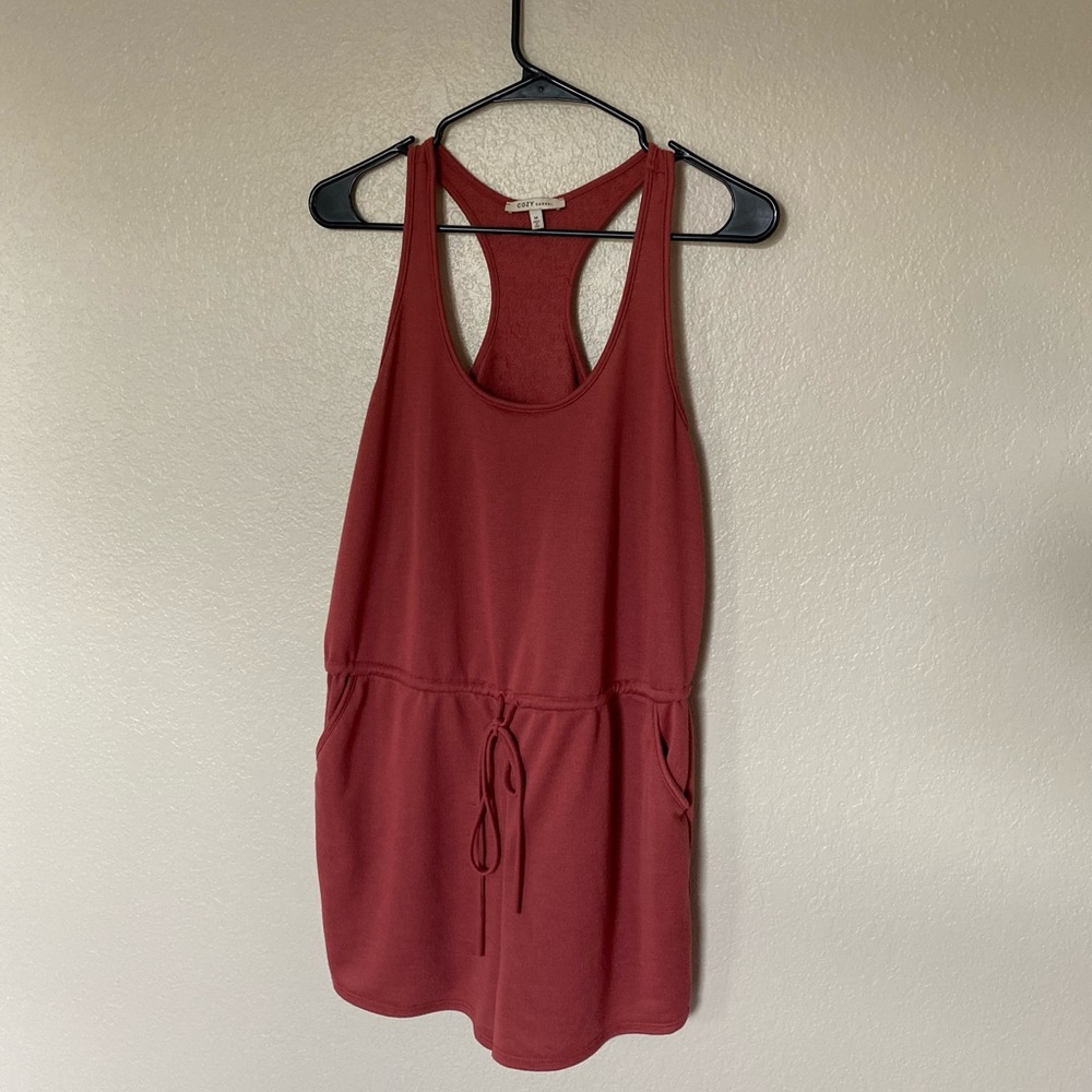 Romper with Adjustable Draw String